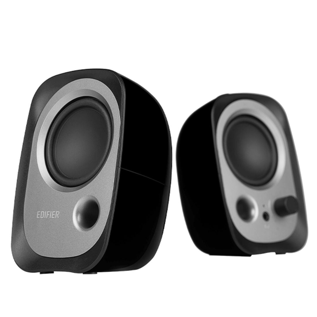 Edifier R12U USB Compact 2.0 Multimedia Speakers System (Black)- 3.5mm AUX/USB/Ideal for Desktop,Laptop,Tablet or Phone Edifier R12U USB Compact 2.0 Multimedia Speakers System (Black)- 3.5mm AUX/USB/Ideal for Desktop,Laptop,Tablet or Phone